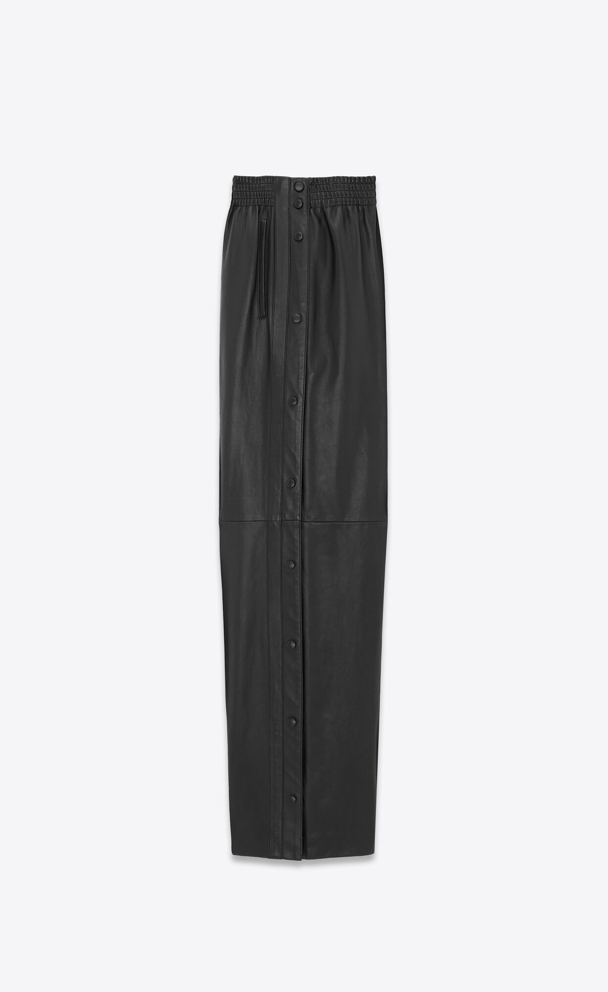 YSL Sweatpants In Lambskin Čierne | 56297-PZHK