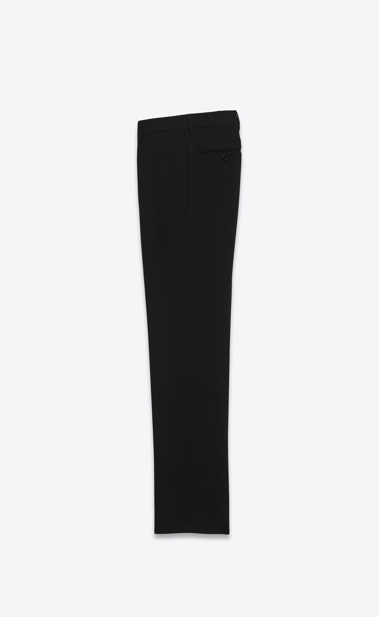 YSL Tailored Pants In Saint Laurent Gabardine Čierne | 01297-GYHL