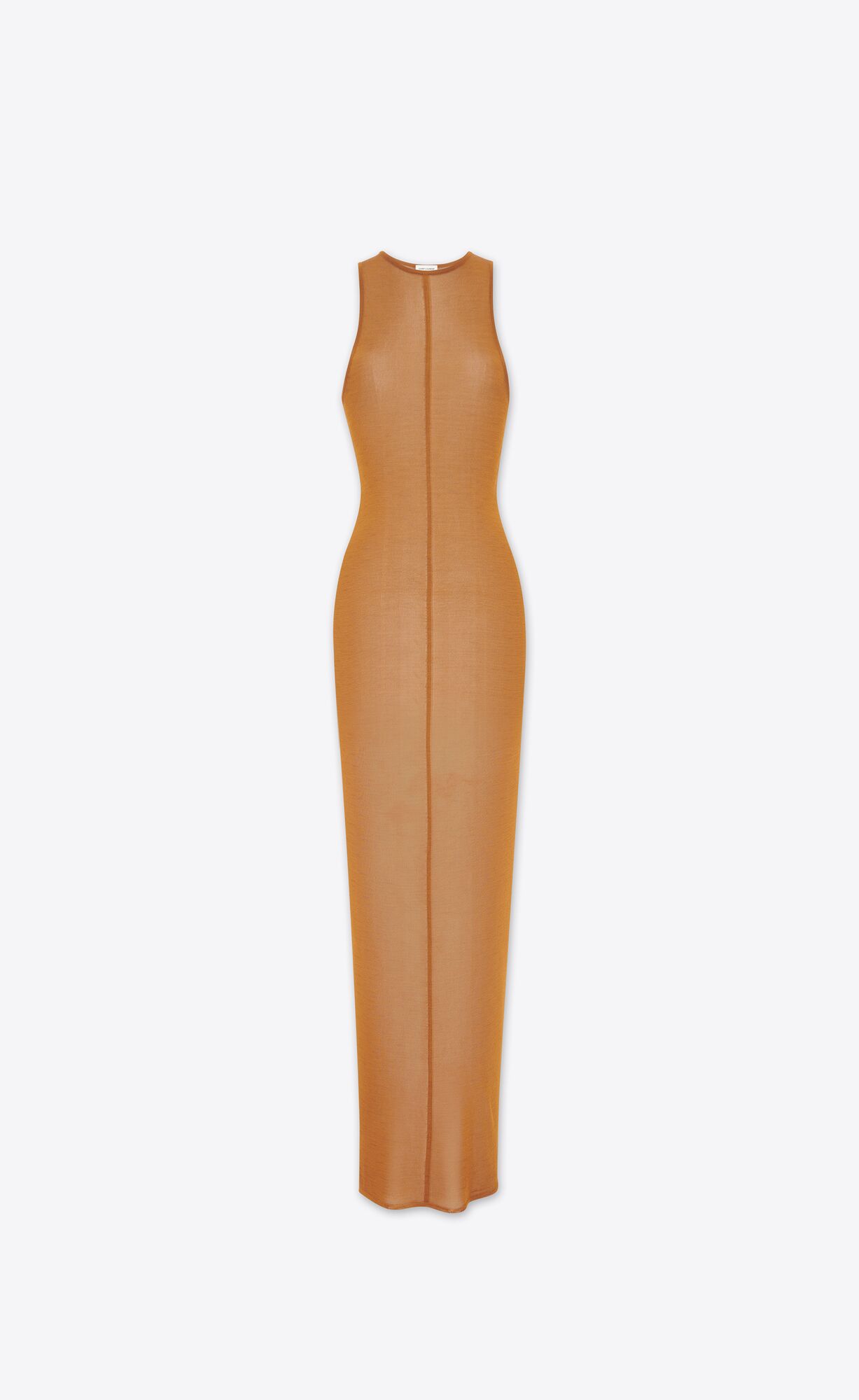 YSL Tank Top Saty In Knit Ocre | 17432-TLRA