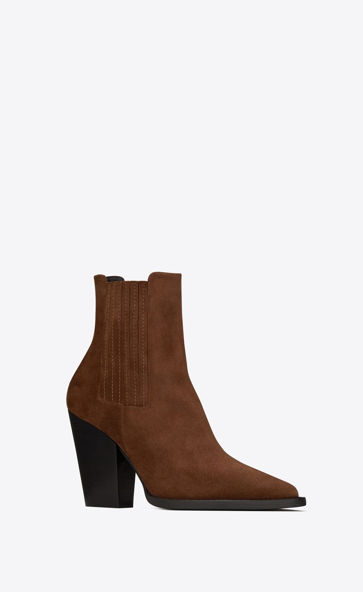 YSL Theo Chelsea Boots In Semisove Land | 09436-NQIU