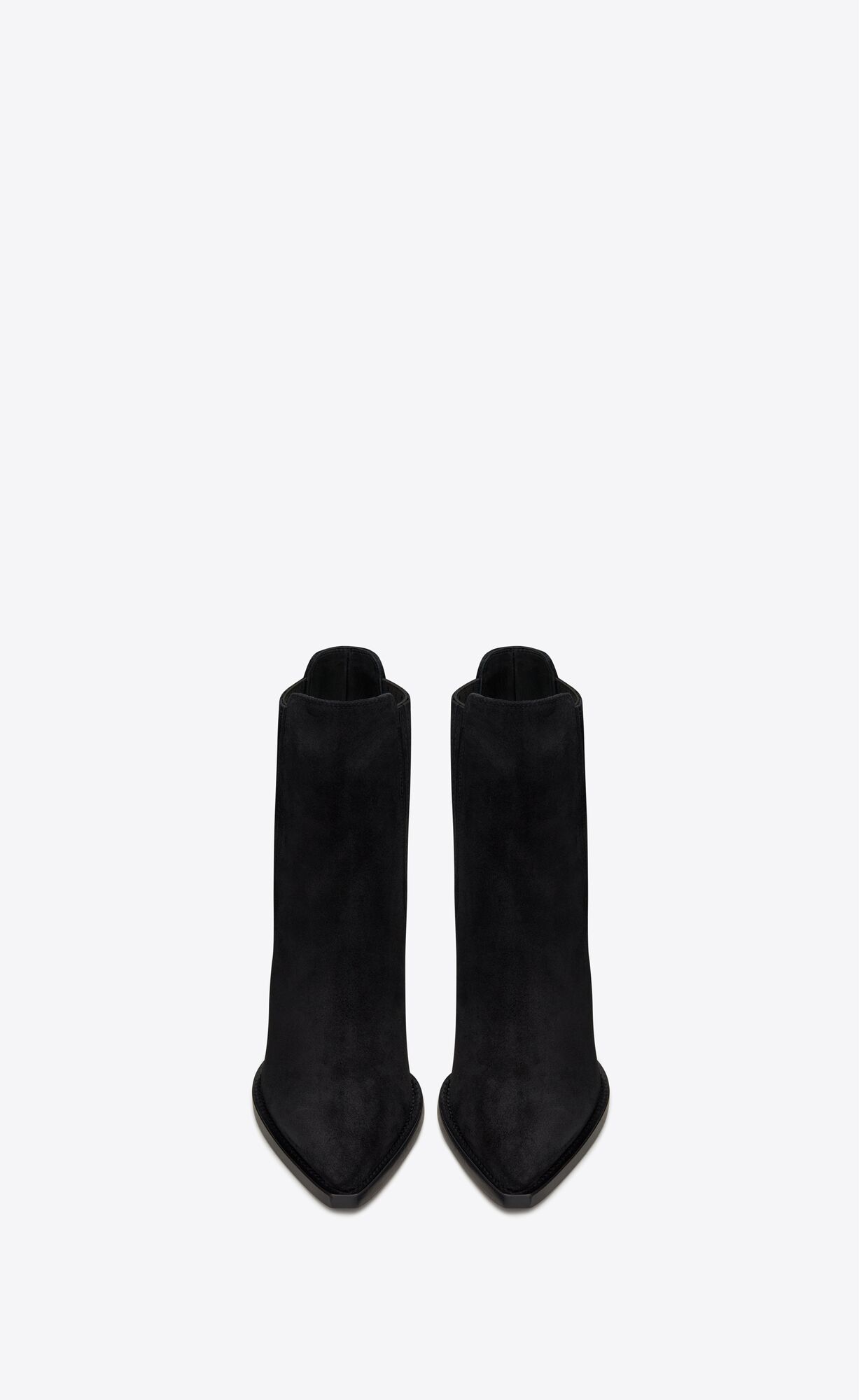 YSL Theo Chelsea Boots In Semisove Čierne | 73690-NKLP