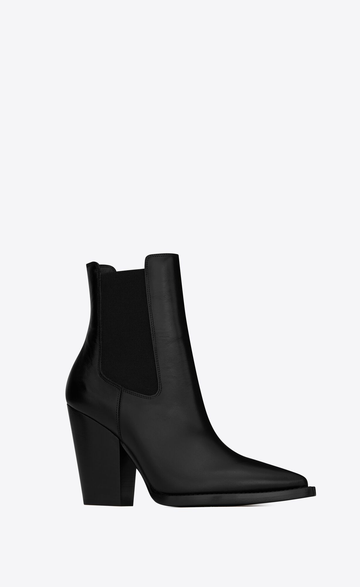 YSL Theo Chelsea Boots In Smooth Kozene Čierne | 50698-IYOT