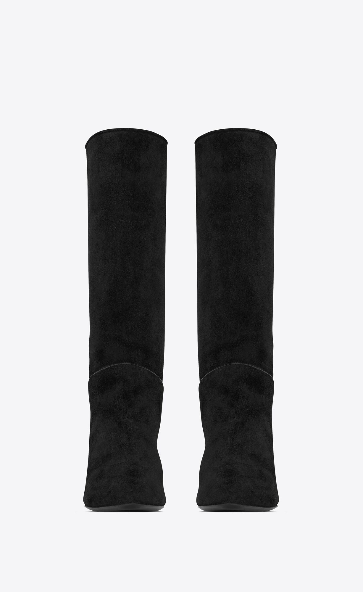 YSL Tracy Boots In Semisove Čierne | 75190-LRZX