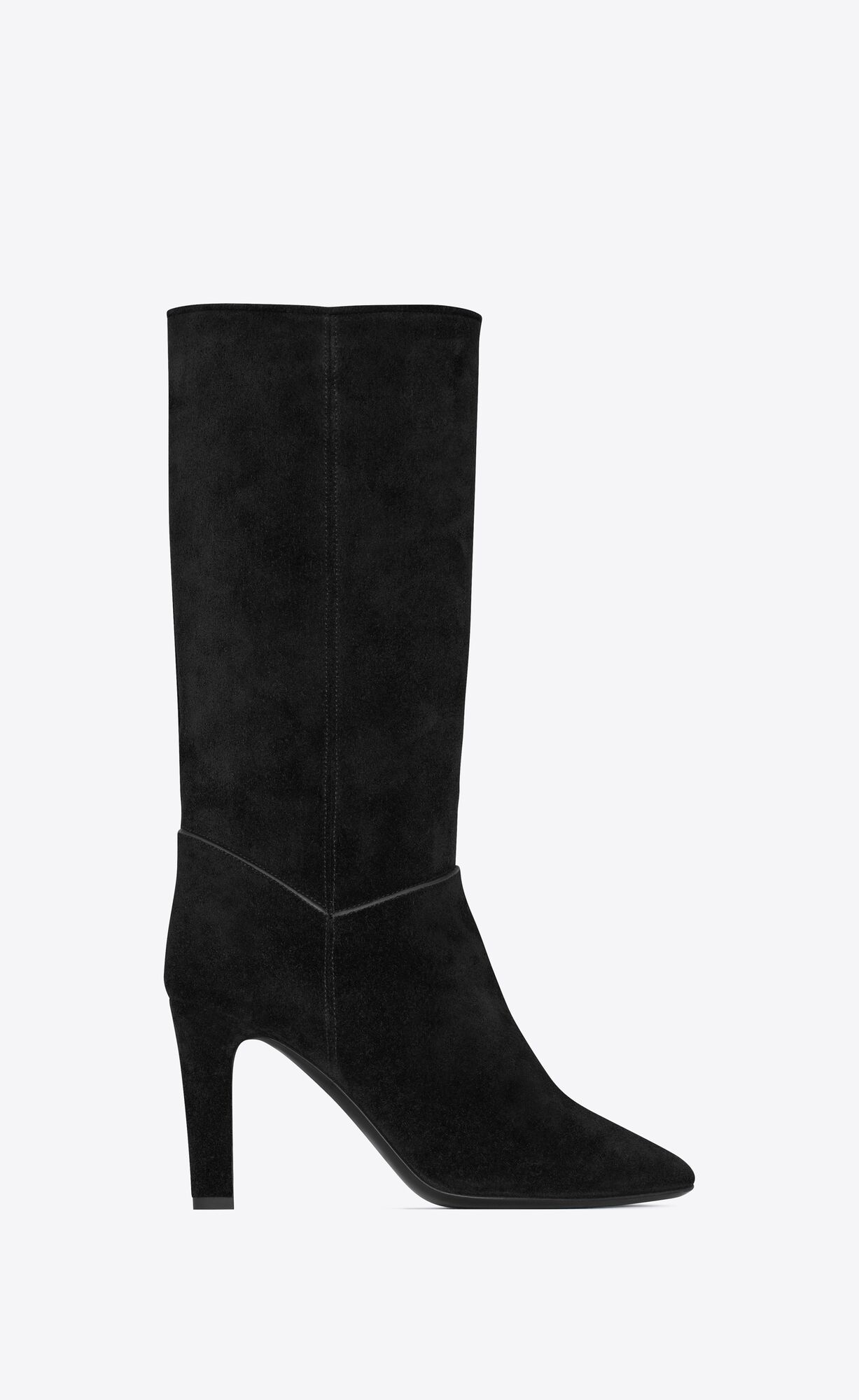 YSL Tracy Boots In Semisove Čierne | 75190-LRZX