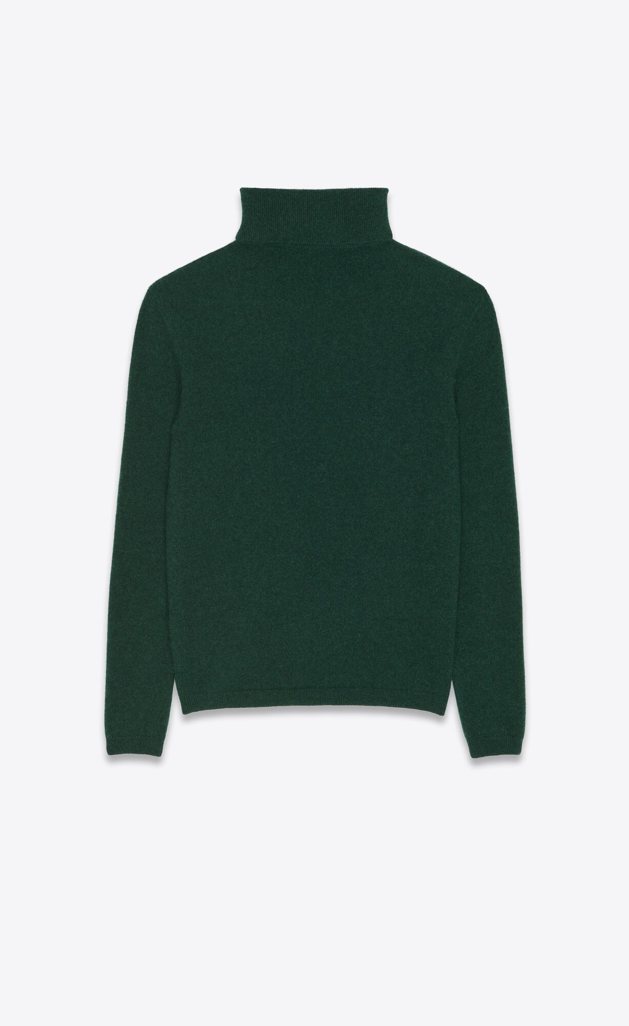 YSL Turtleneck Svetrove Saty In Cashmere Vert Fonce | 86915-KVOY