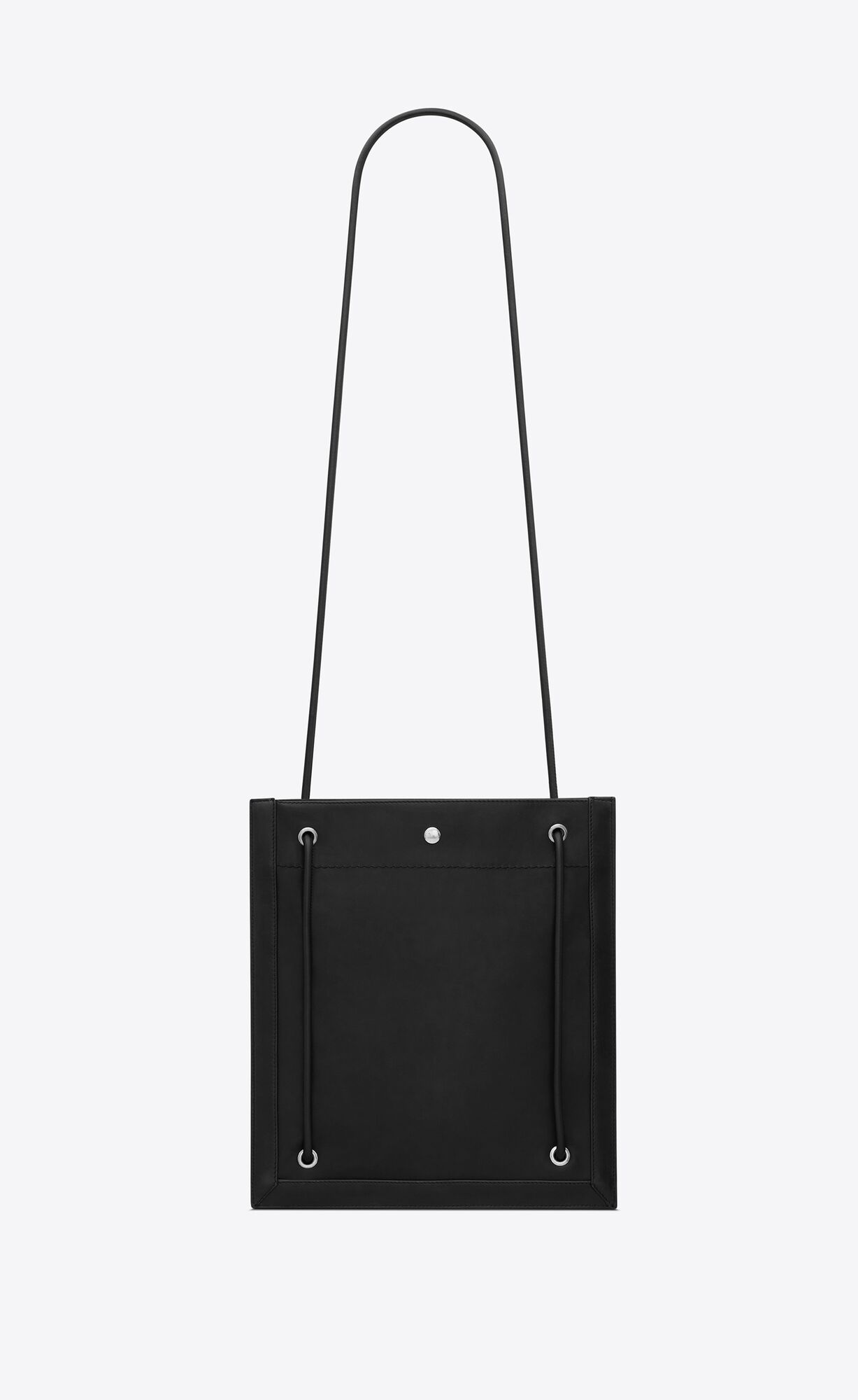 YSL Universite Balerinky Crossbody Bag In Vegetable-tanned Kozene Čierne | 54782-VLTW