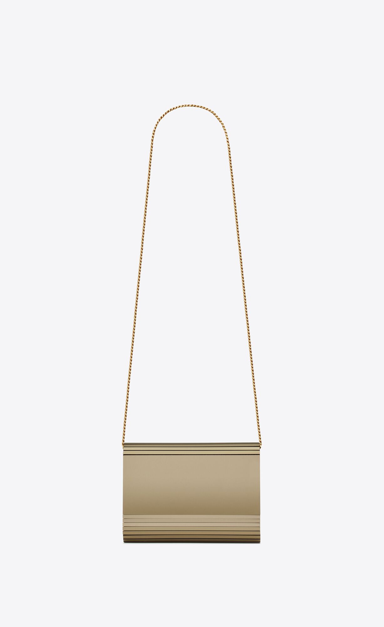 YSL Vicky Miniaudiere In Plexiglass Havane | 10692-ELMK