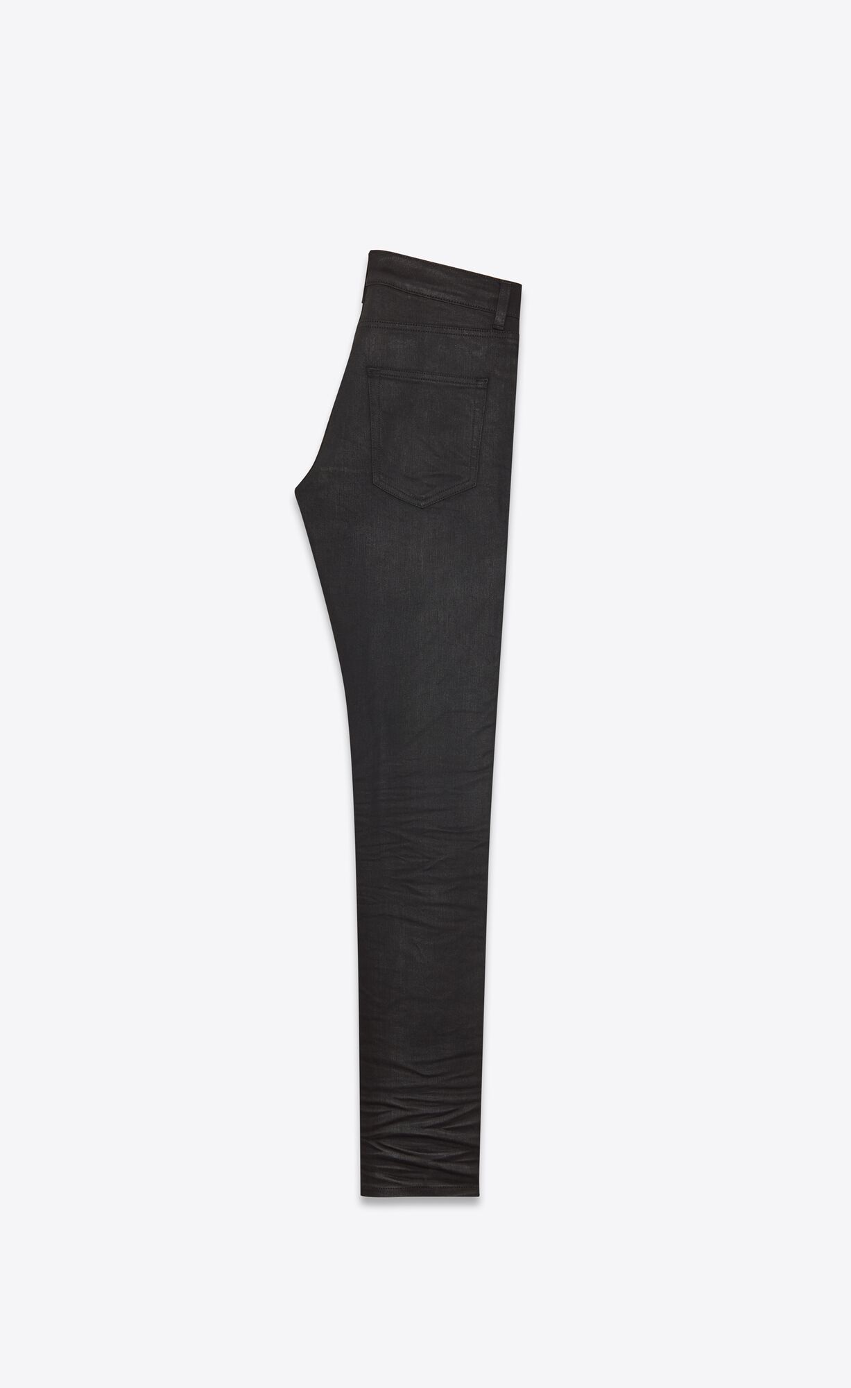 YSL Vychudnutý-fit Jeans Čierne | 17905-NALD