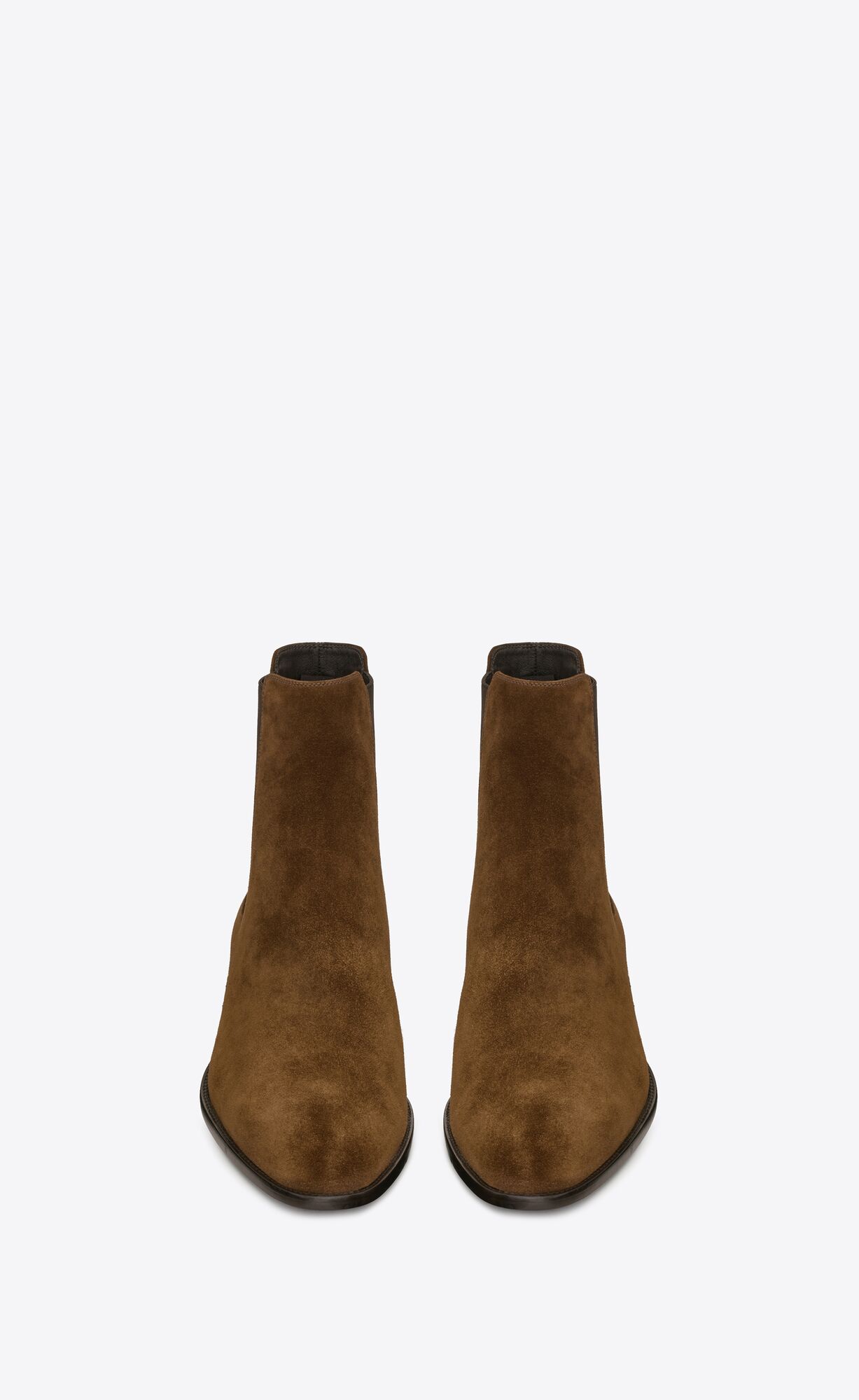 YSL Wyatt Chelsea Boots In Semisove Land | 72948-QEXY