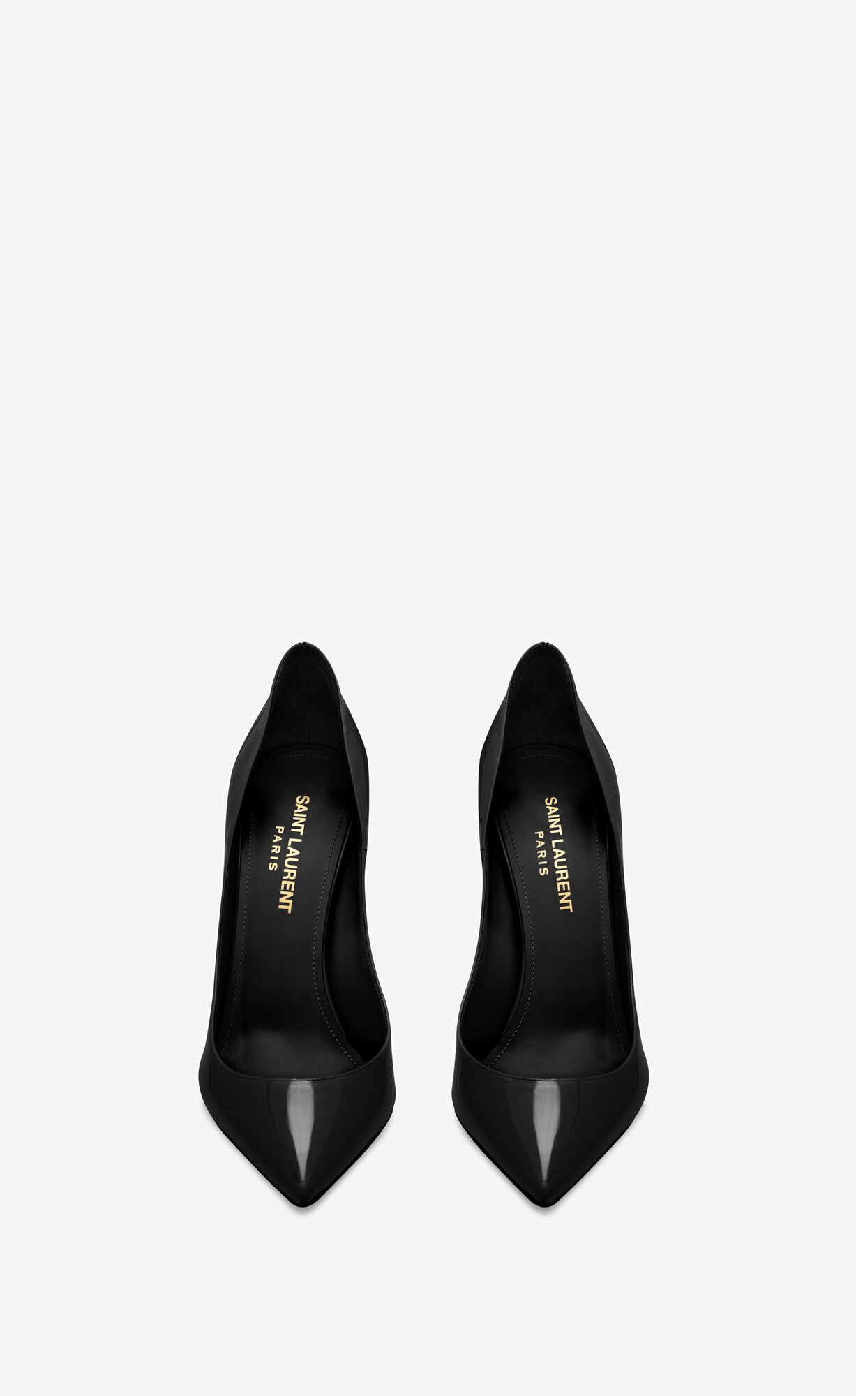 YSL Zoe Pumps In Lakovane Kozene Čierne | 68715-MLQT