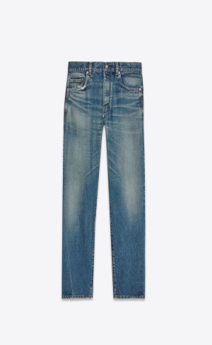 YSL Rovno Jeans Modre | 08713-SKIV