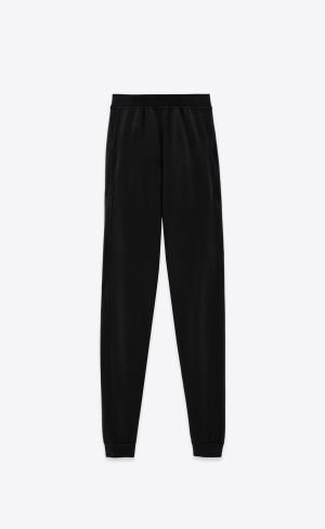 YSL Sweatpants In Vlna Čierne | 70316-HDMT